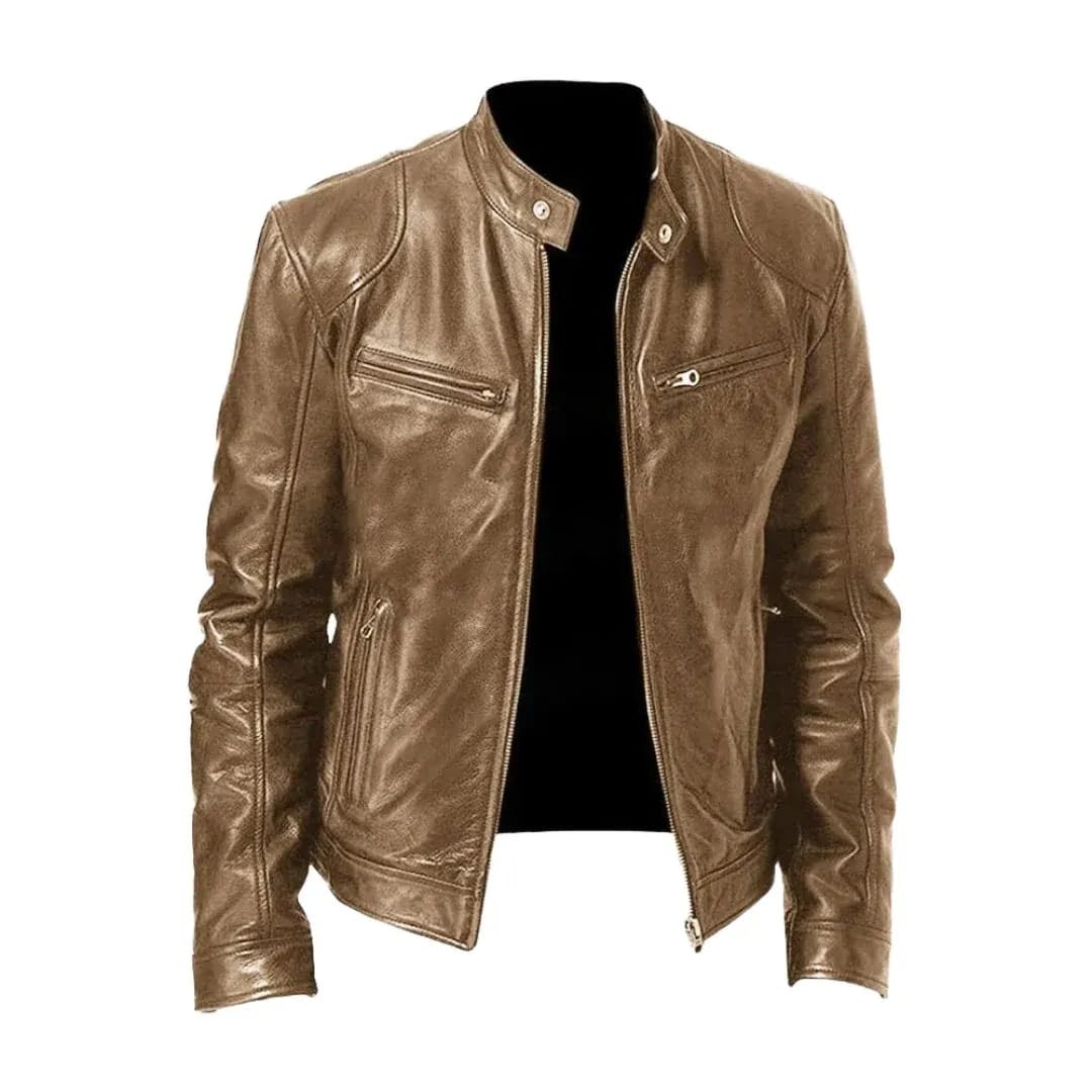 André Ferran Leather Jacket