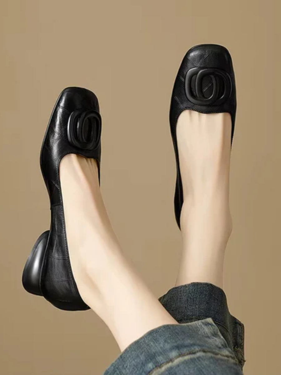 Oprah Vegan Leather Flats