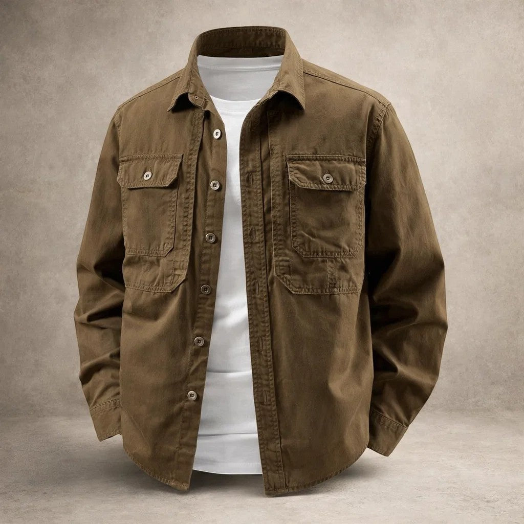 Arman - Heavyweight Cotton Overshirt