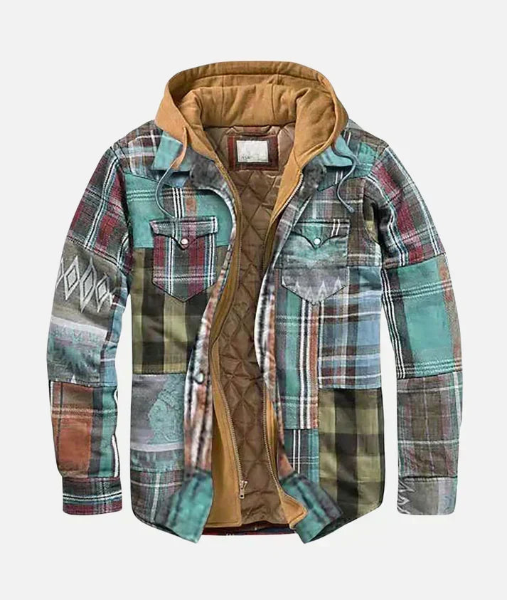 Hudson - Patchwork Check Jacket