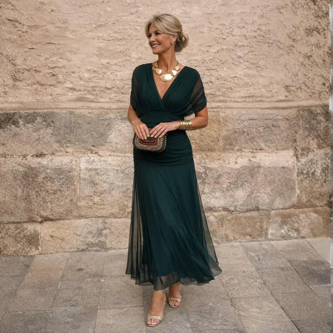 Eliza Maxi Dress Green