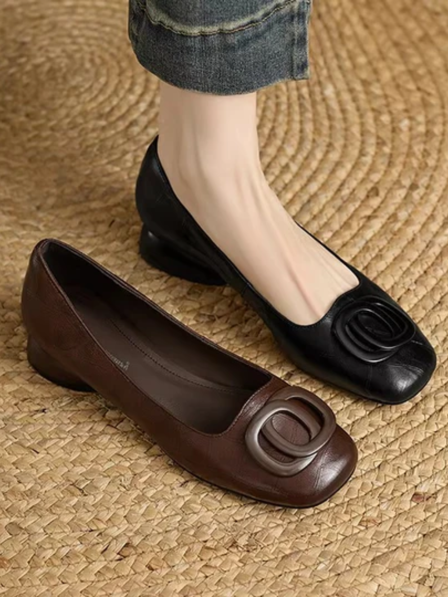 Oprah Vegan Leather Flats