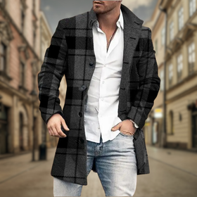Dark Gray Checkered