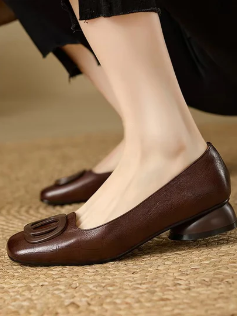 Oprah Vegan Leather Flats