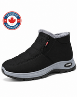 Henrietta | Women's Quilted Slip-On Black Ankle Boots
