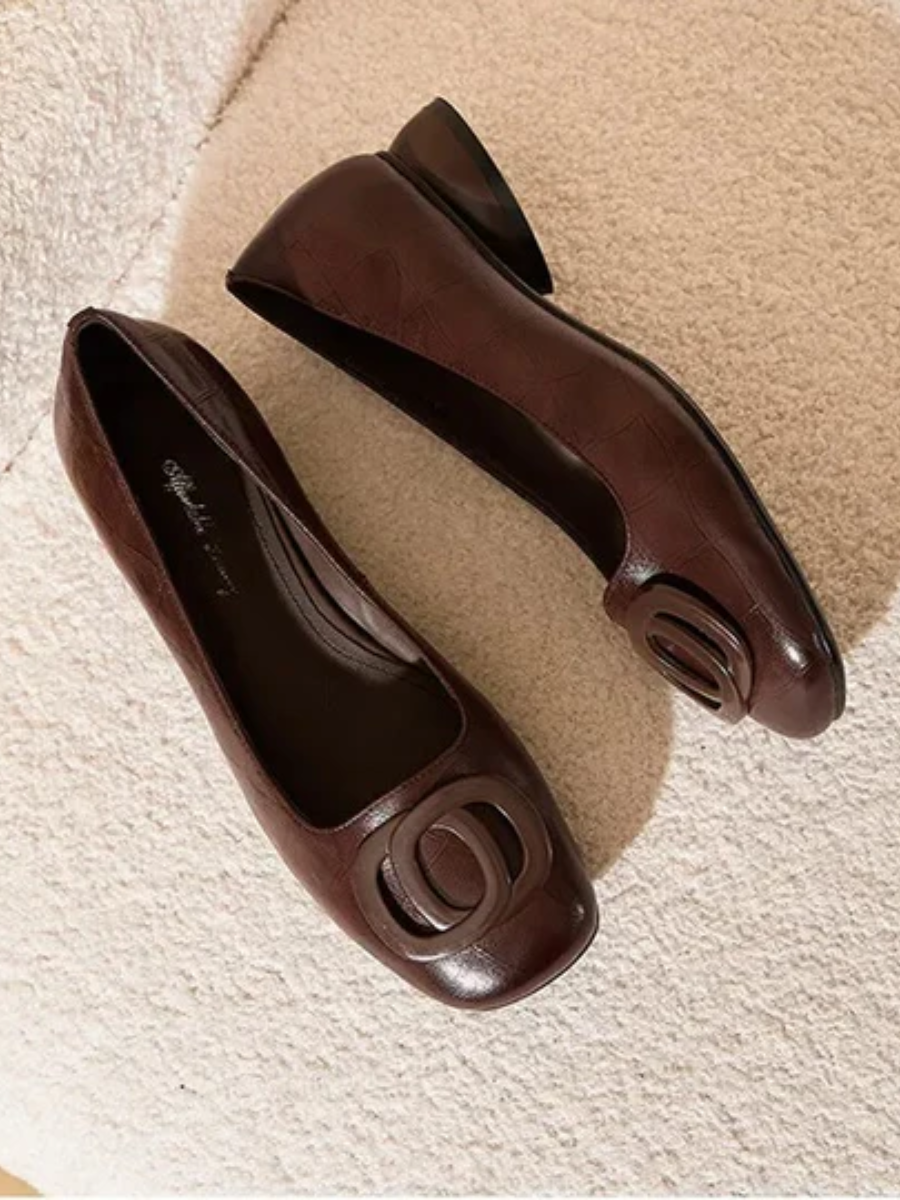 Oprah Vegan Leather Flats