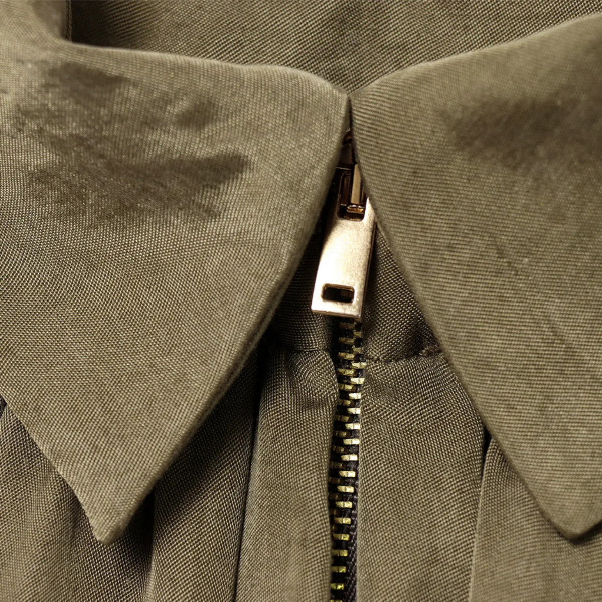 Women's Balloon Sleeve Zip Up Oversized Bomber Jacket