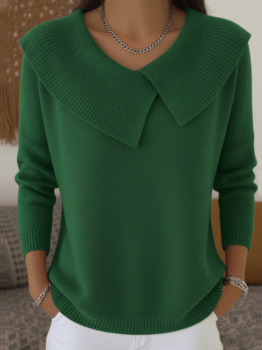 Ingrid™ | Warm Sweater with Soft Collar