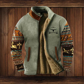Gray with Print