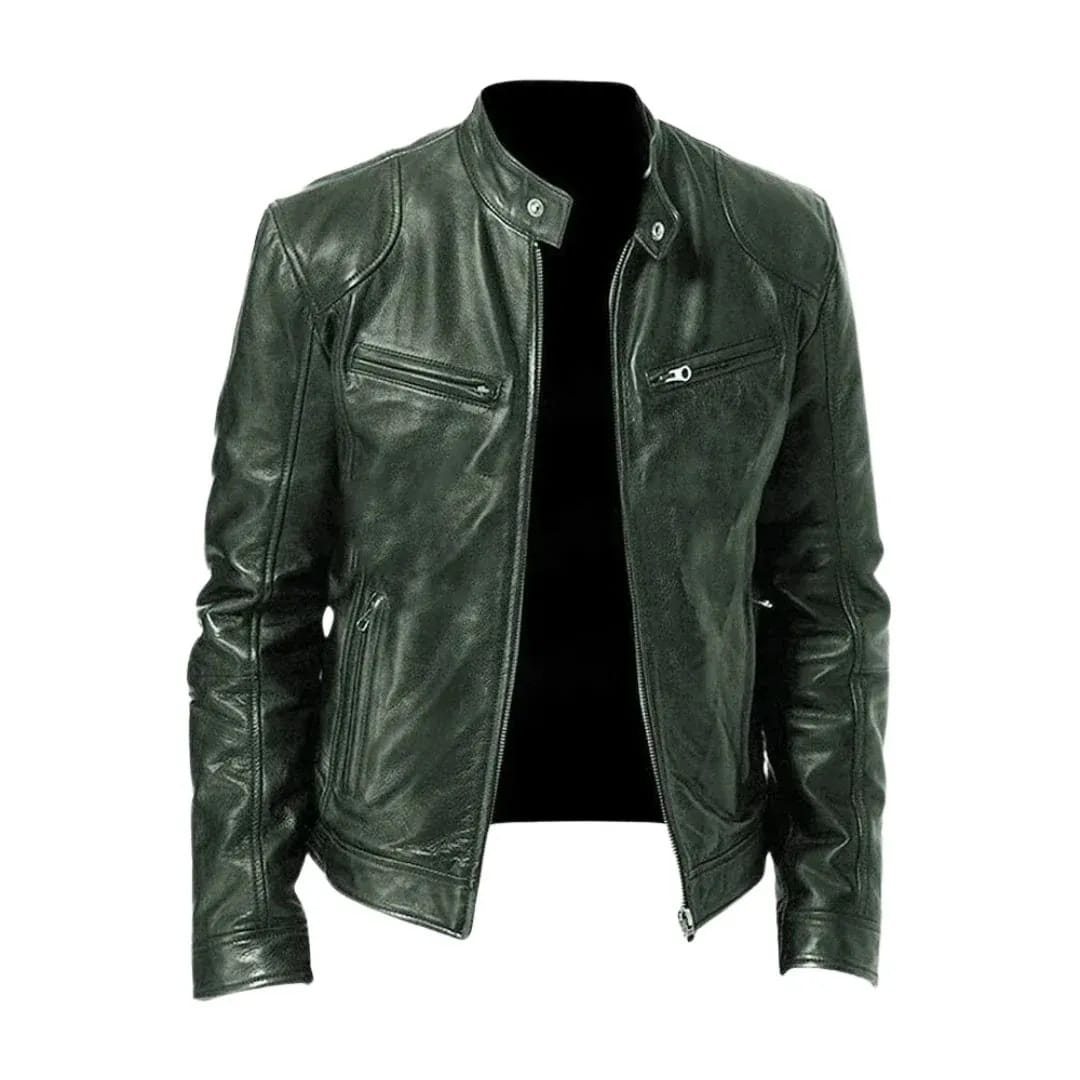 André Ferran Leather Jacket