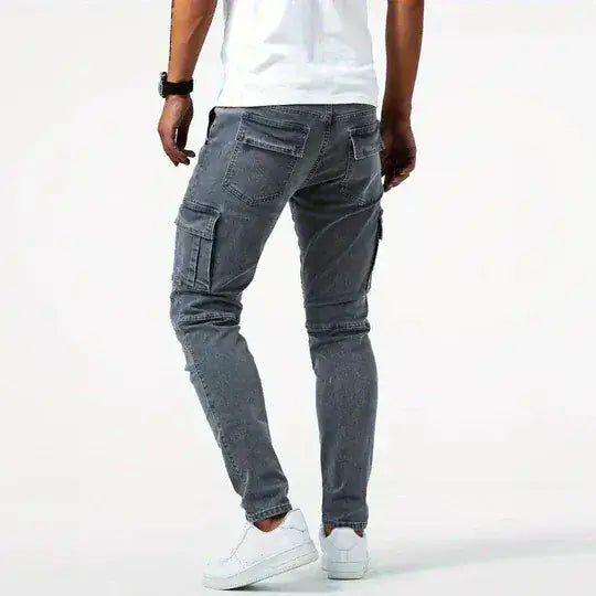 André Ferran Cargo Denim Jeans