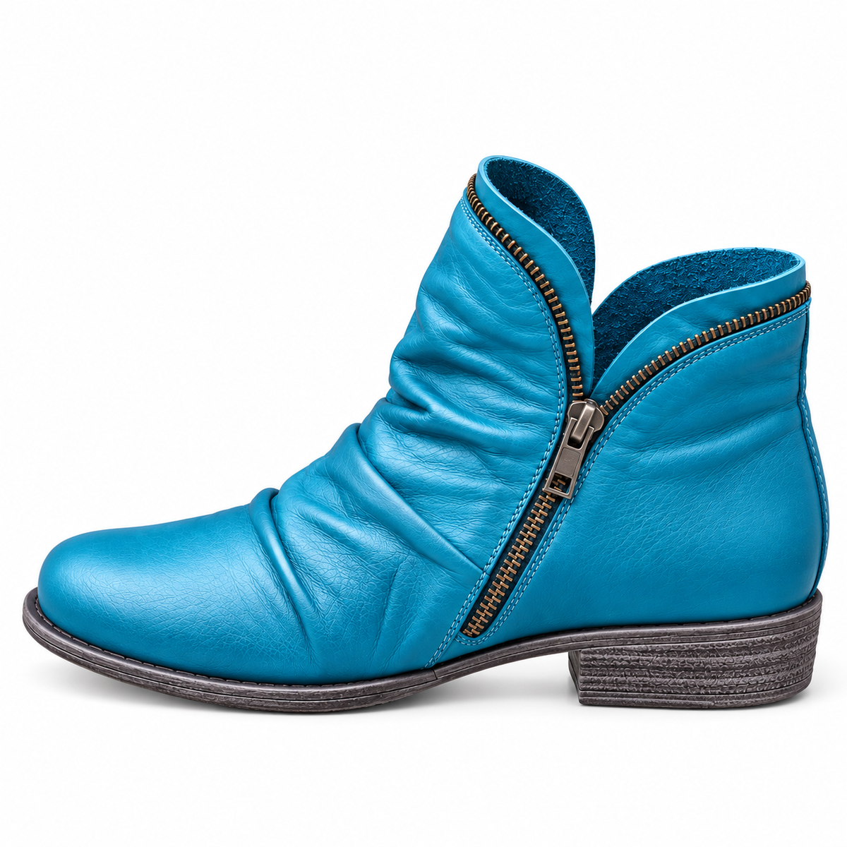 Carmen Ankle Boots - Blue