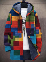 Marlene | Artful Hooded Cardigan