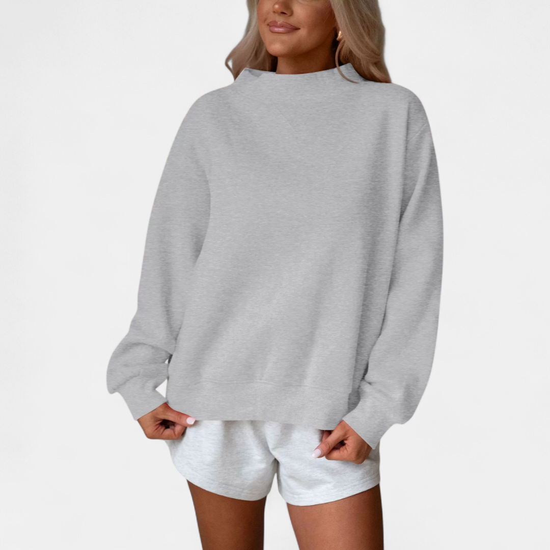 INGRID™ – Cozy Ribbed Turtleneck Pullover