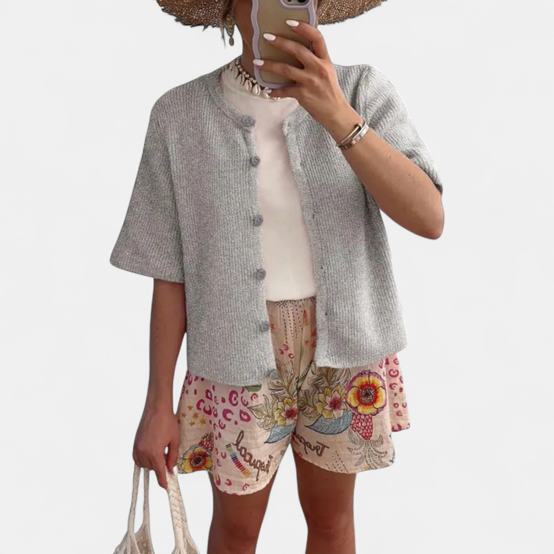 BLYTHE™ – Casual Knit Button Cardigan