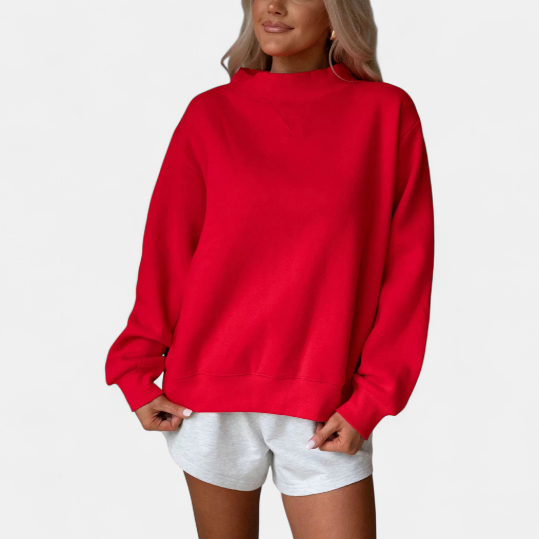 INGRID™ – Cozy Ribbed Turtleneck Pullover