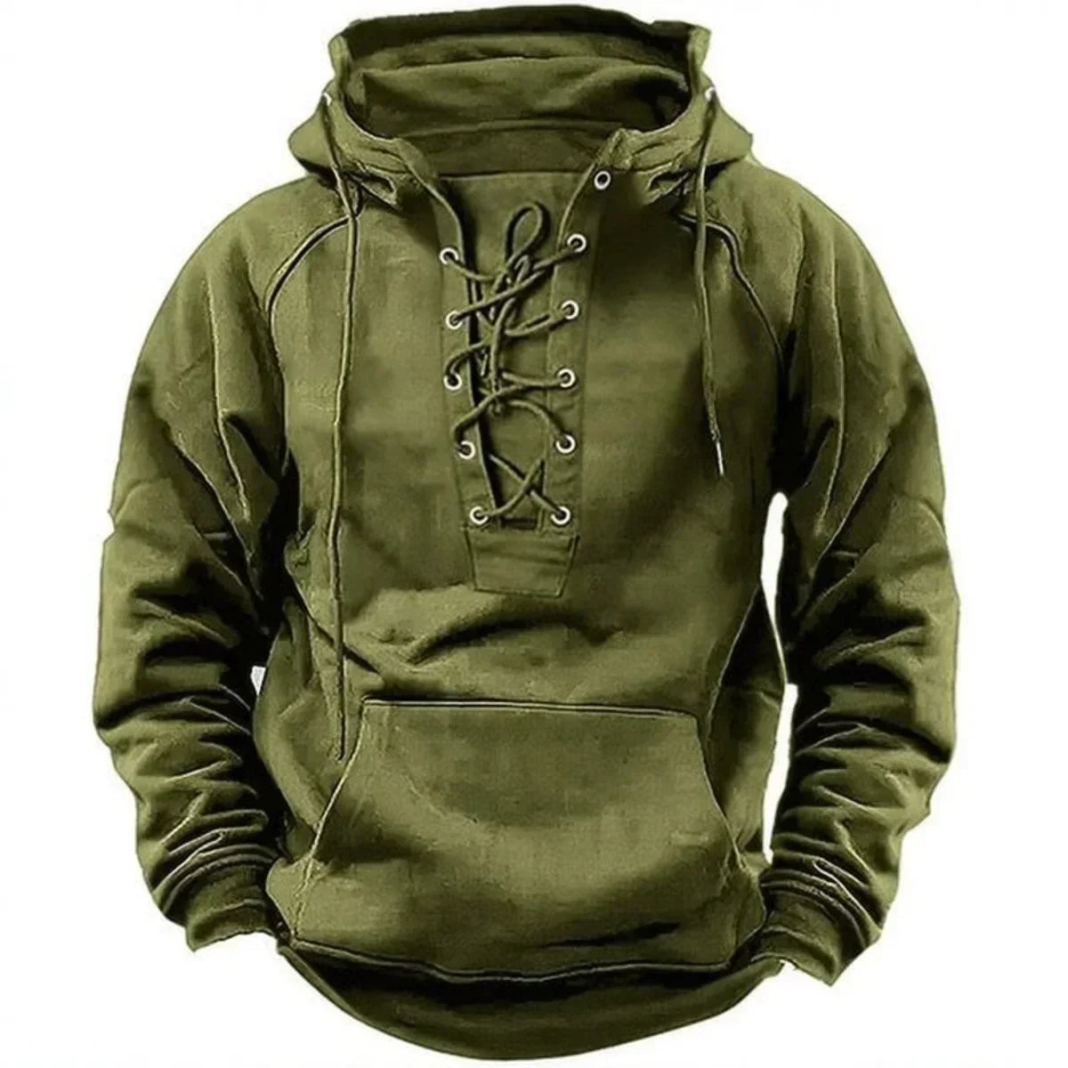 Jack – Retro Lace Up Outdoor Hoodie