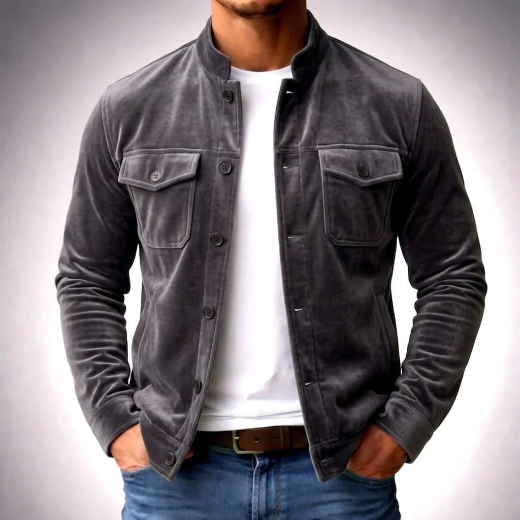 André Ferran Suede Jacket