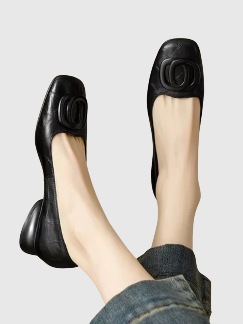 Oprah Vegan Leather Flats