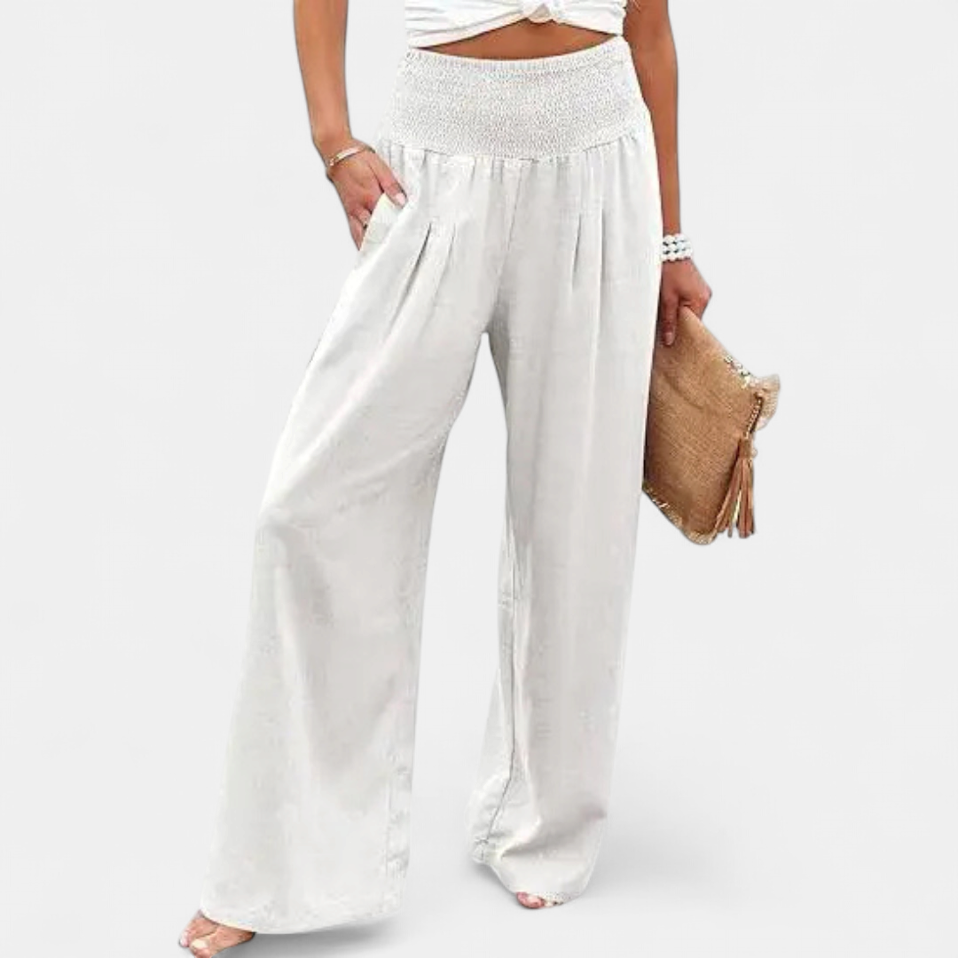 BREELAN™ – Relaxed Wide-Leg Linen Pants