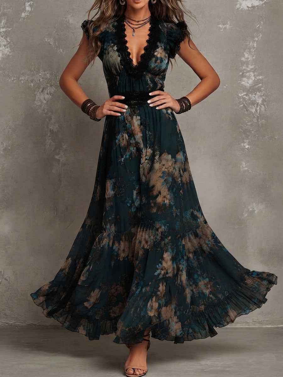 Renee Maxi Floral Dress