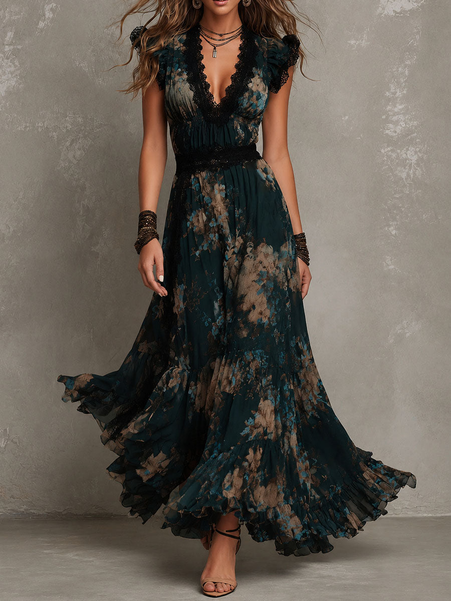 Renee Maxi Floral Dress