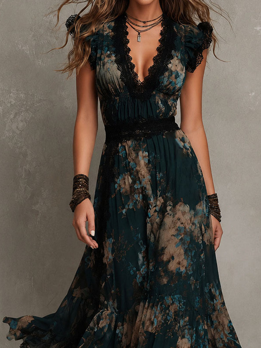Renee Maxi Floral Dress