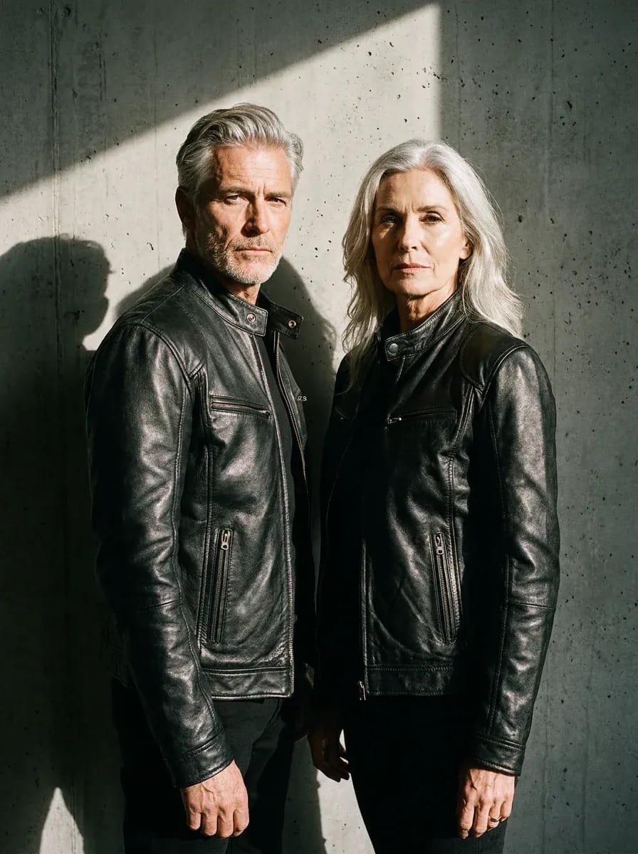 André Ferran Leather Jacket