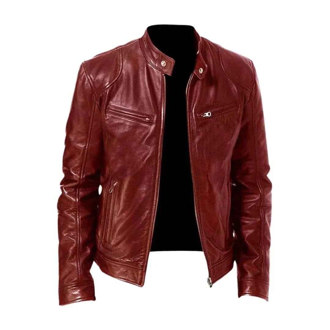 André Ferran Leather Jacket