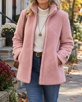 Sharon | Cozy Stand Collar Jacket