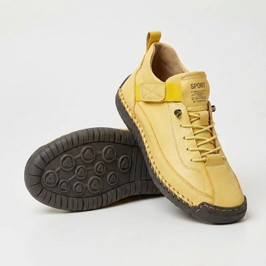 Helen Orthopedic Comfort Sneakers - Yellow