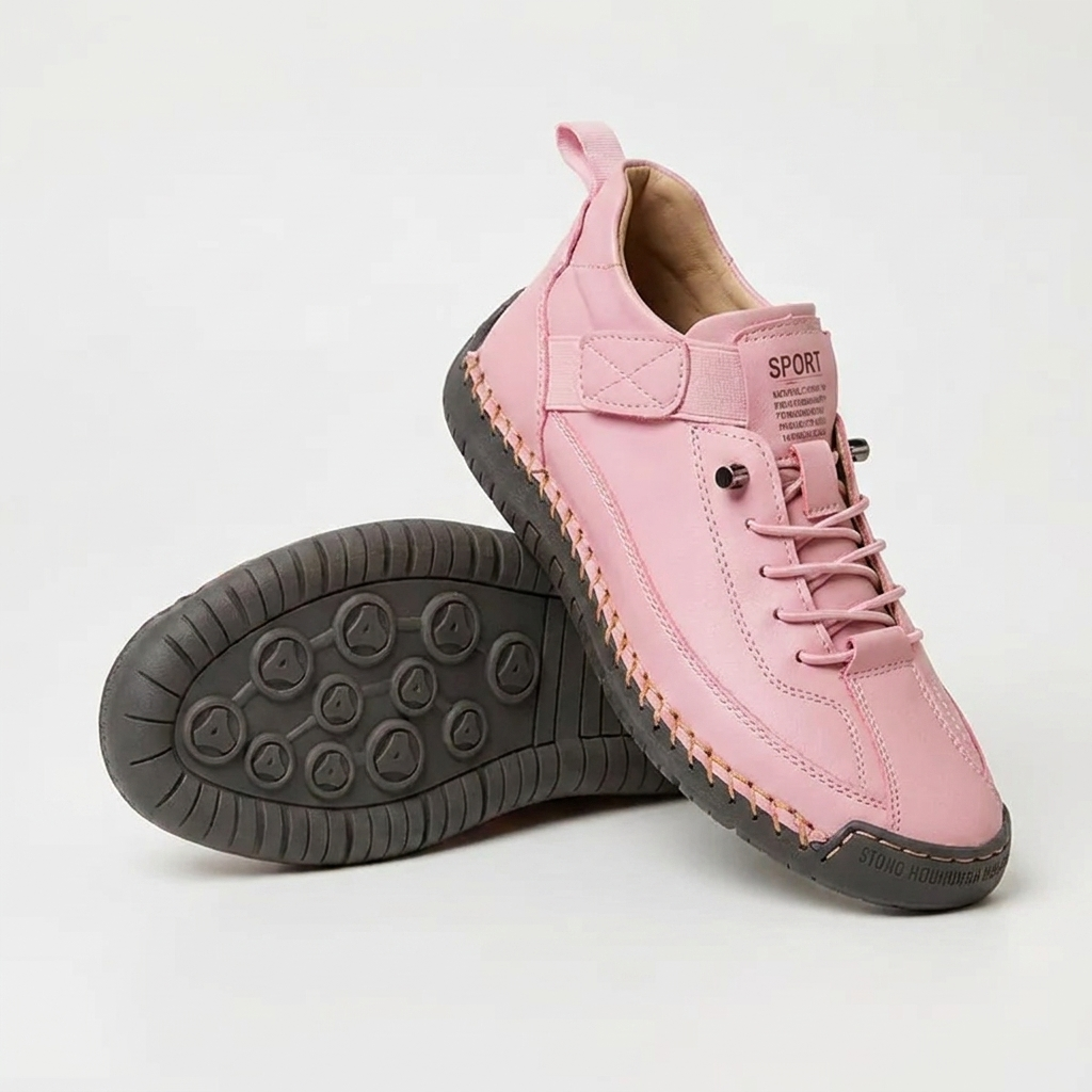 Helen Orthopedic Comfort Sneakers - Pink