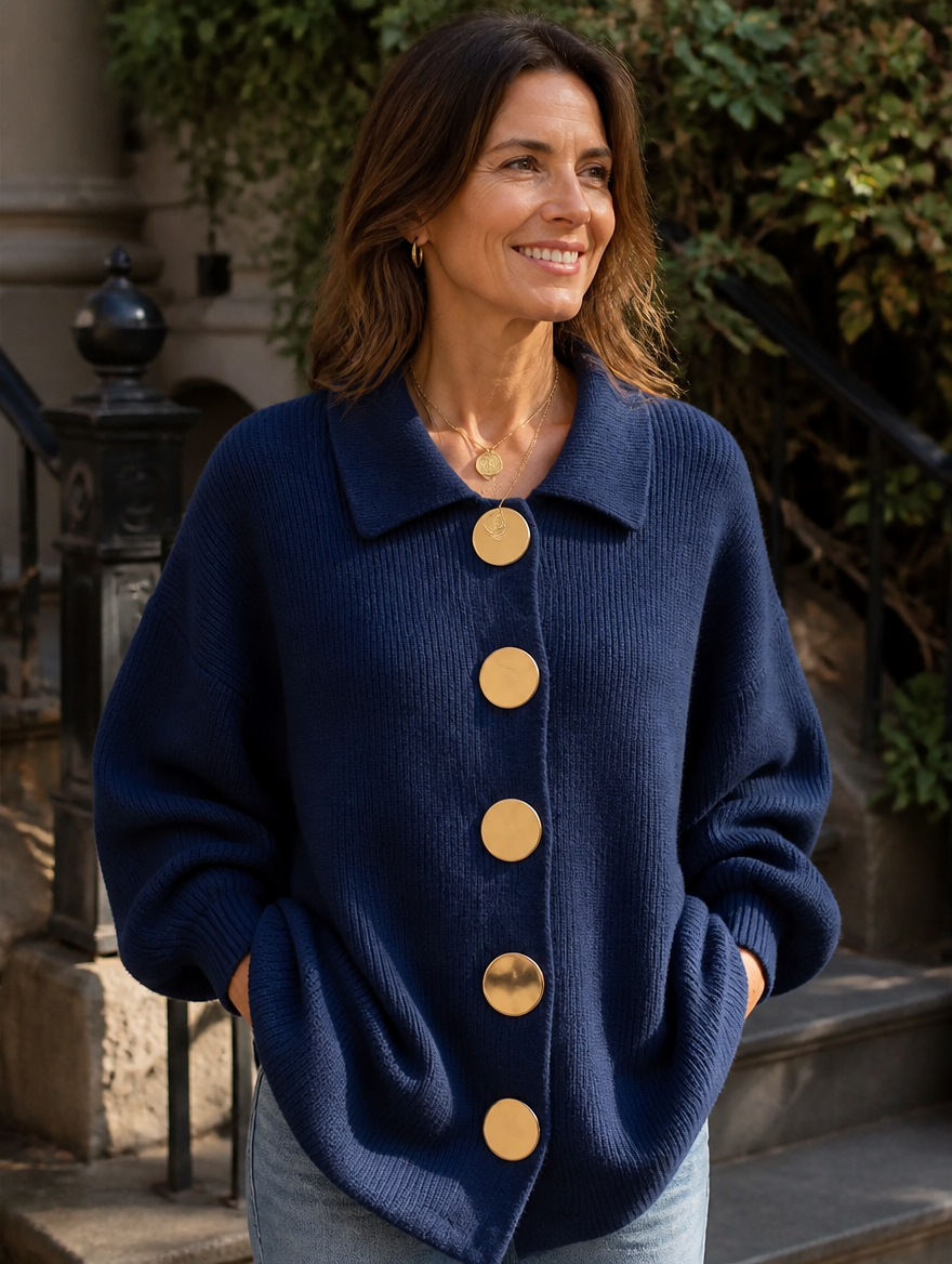 Rosalie Cardigan detail