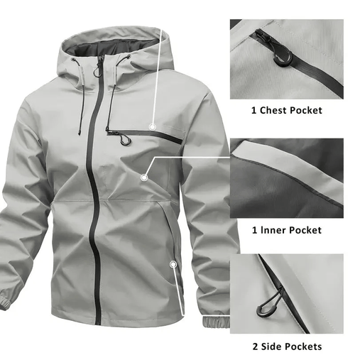 André Ferran All-Weather Hooded Jacket