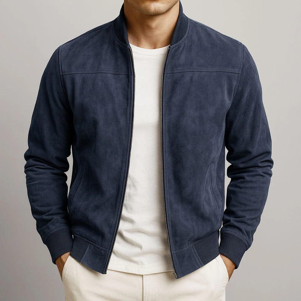 Velour Suede Jacket