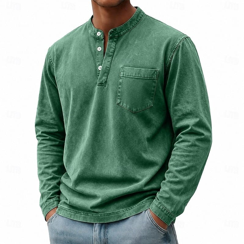 André Ferran Saltwater Long Sleeve Henley