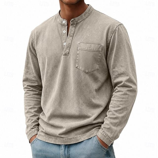 André Ferran Saltwater Long Sleeve Henley