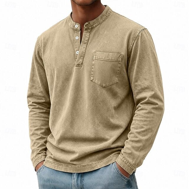 André Ferran Saltwater Long Sleeve Henley
