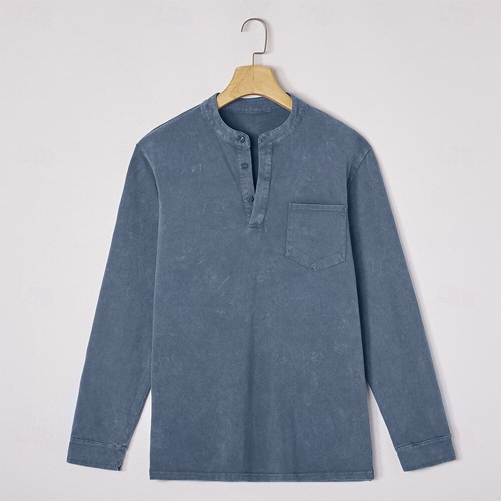 André Ferran Saltwater Long Sleeve Henley
