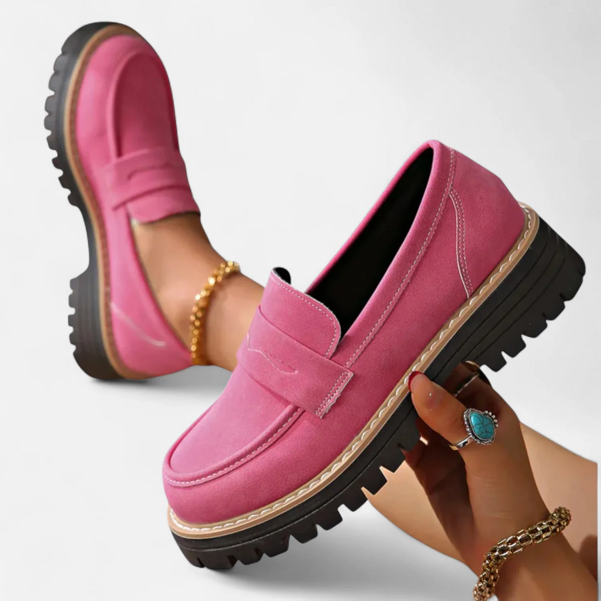 Ophelia | Premium Orthopedic Heeled Loafers