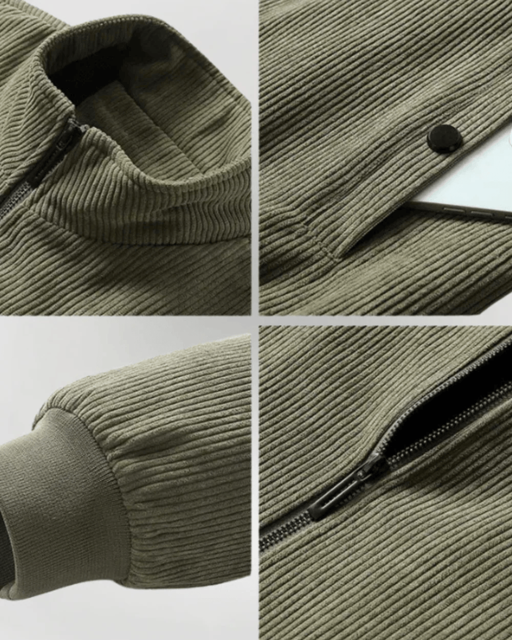 André Ferran Sherpa Corduroy Jacket