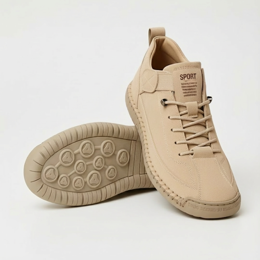 Helen Orthopedic Comfort Sneakers - Beige