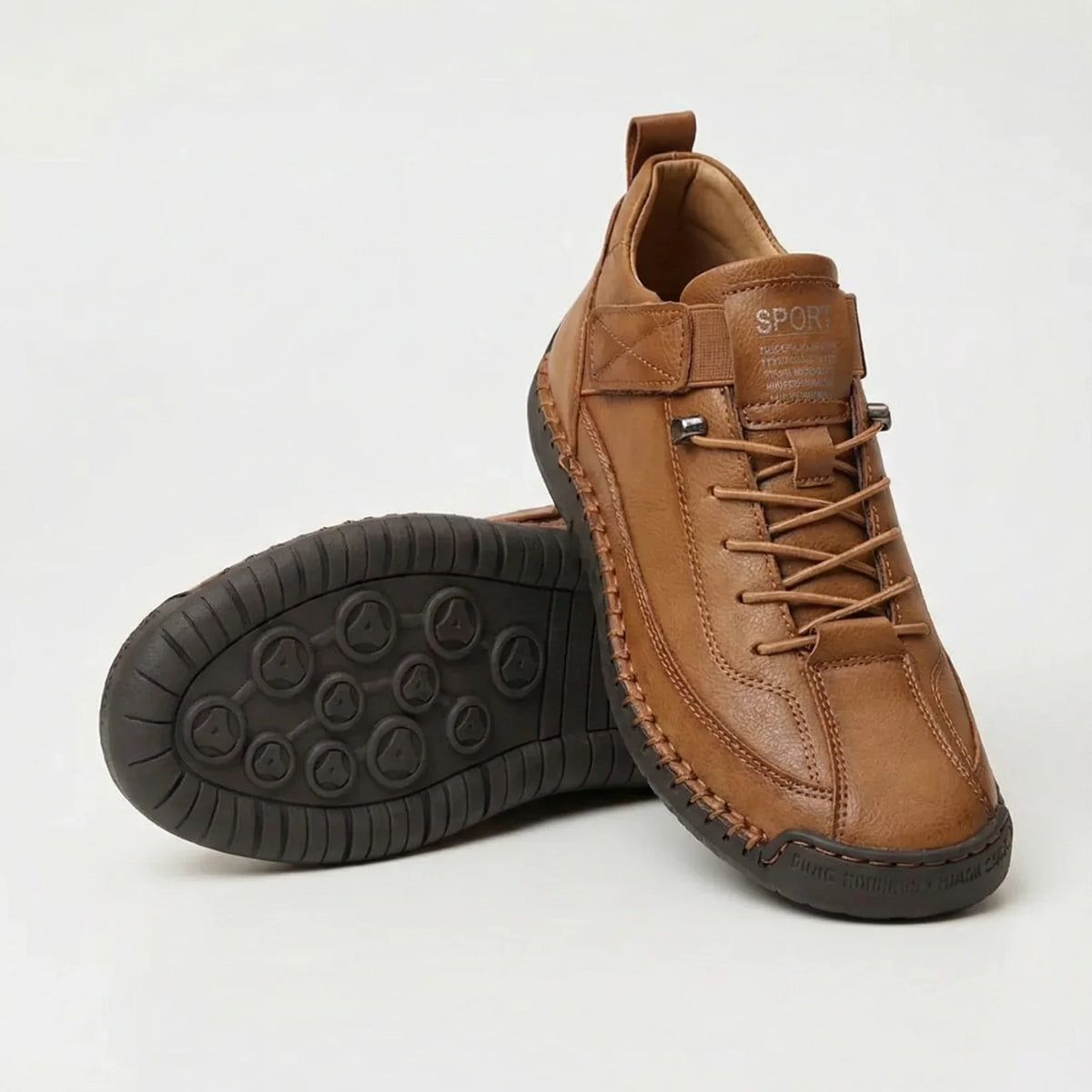 Helen Orthopedic Comfort Sneakers - Brown