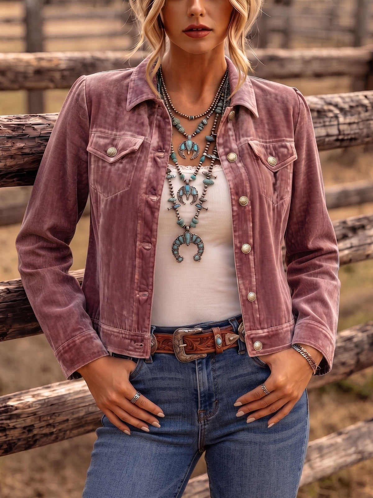 Diana | Boho Vintage-Inspired Velvet Jacket